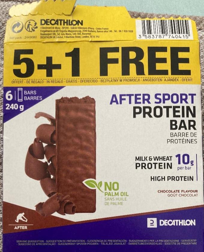 Fotografie - After Sport Protein Bars Chocolate