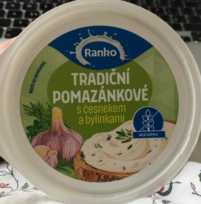 Fotografie - Tradiční pomazánkové s česnekem a bylinkami Ranko