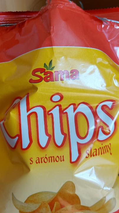 Fotografie - sama chips s arómou slaniny
