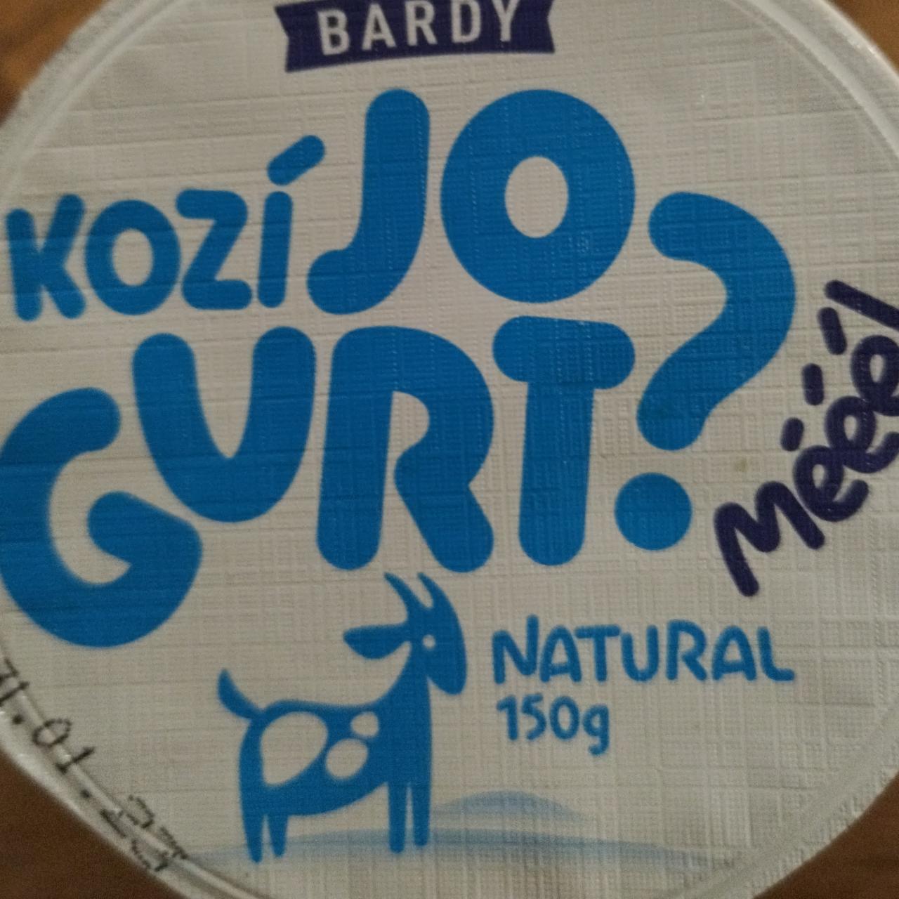 Fotografie - Kozí jogurt Natural Koza Bardy