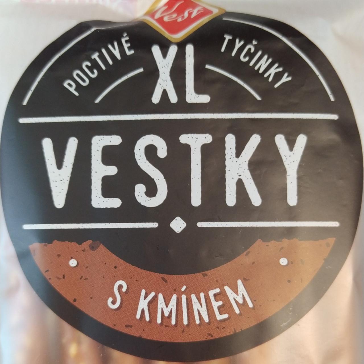 Fotografie - Vestky Poctivé XL tyčinky s kmínem