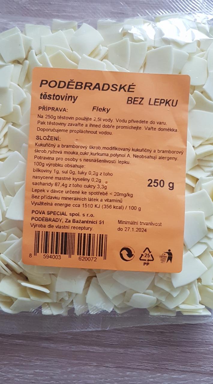 Fotografie - Poděbradské těstoviny bez lepku Fleky