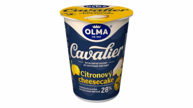 Fotografie - dezert Cavalier citronový cheesecake Olma