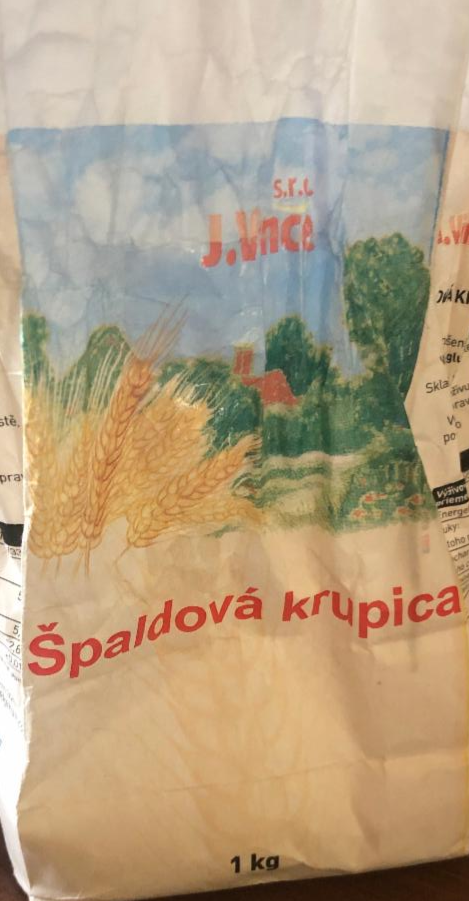 Fotografie - Špaldová krupica J.Vince