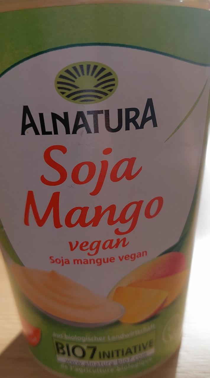 Fotografie - Alnatura Soja Mango vegan jogurt