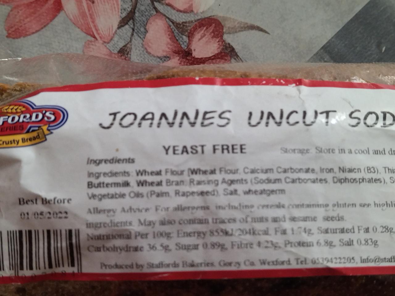 Fotografie - Joannes Uncut Soda yeast free