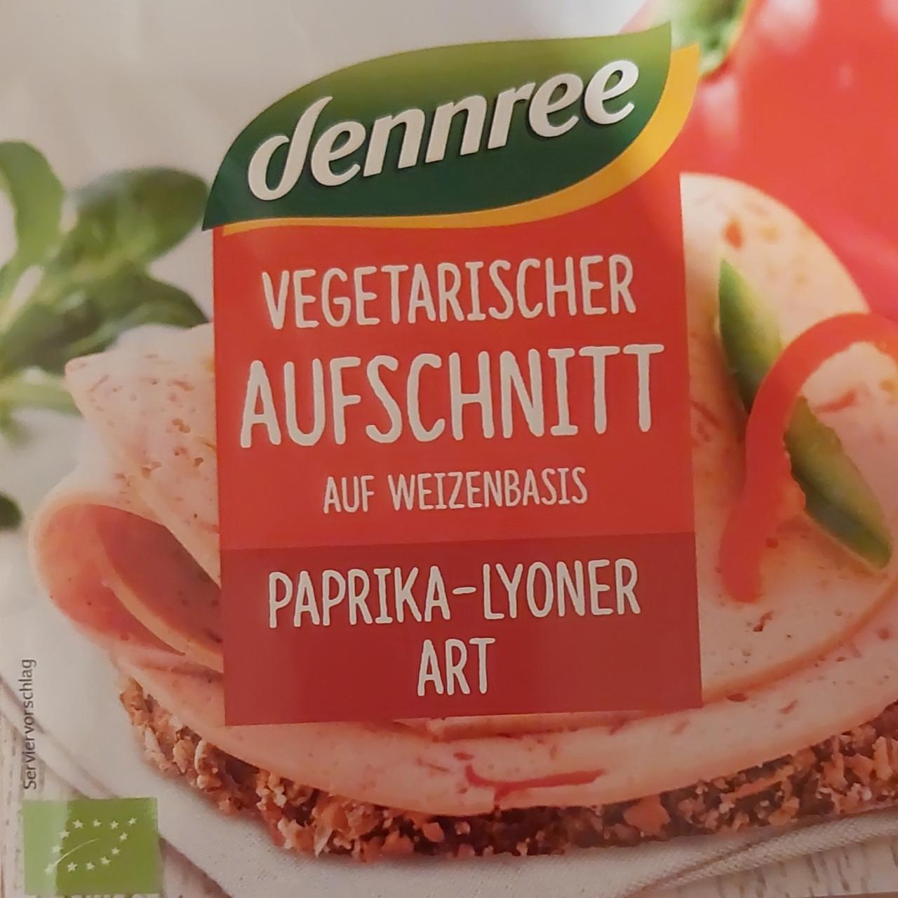 Fotografie - denneree vegetarischer aufschnitt auf weizenbasis