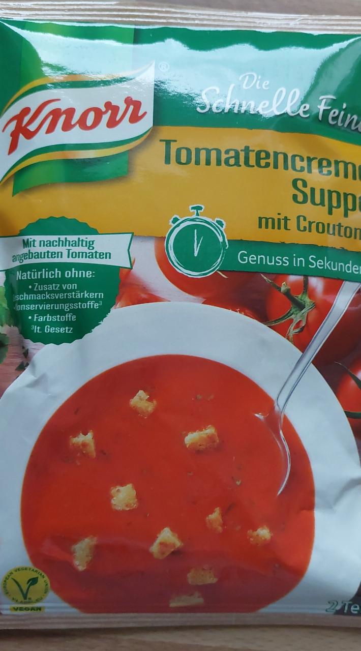 Fotografie - Knorr Tomatencreme Suppe