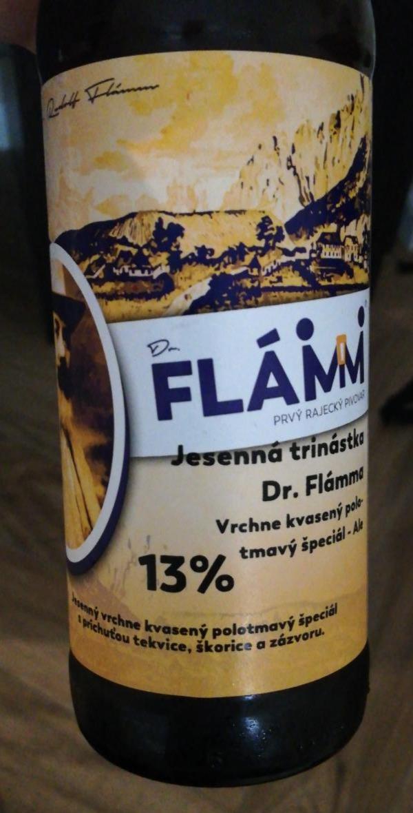 Fotografie - Flámm jesennná trinástka Dr. Flámma