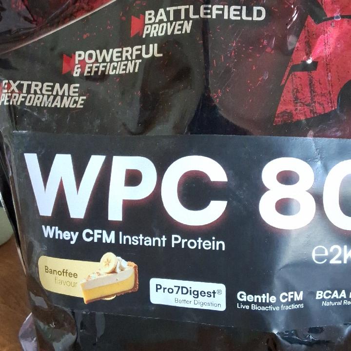 Fotografie - Whey CFM instant protein Banoffee WPC 80