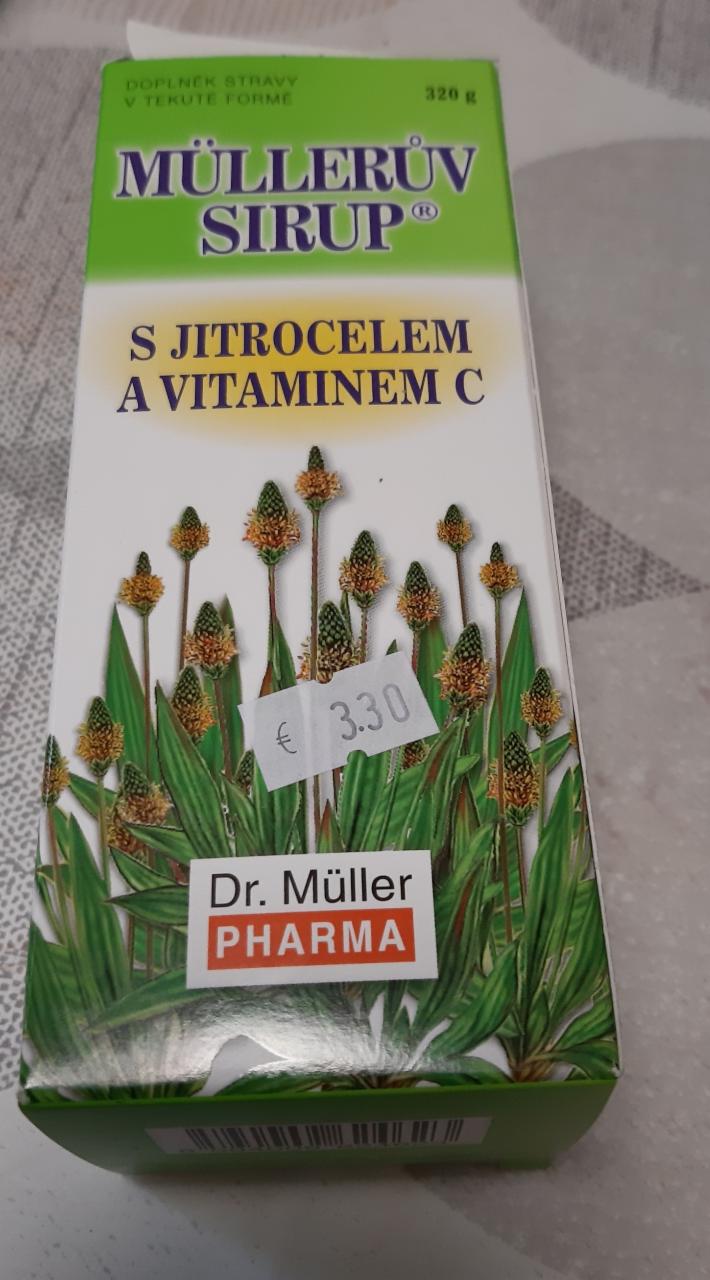 Fotografie - müllerov sirup so skorocelom a vitamínom C