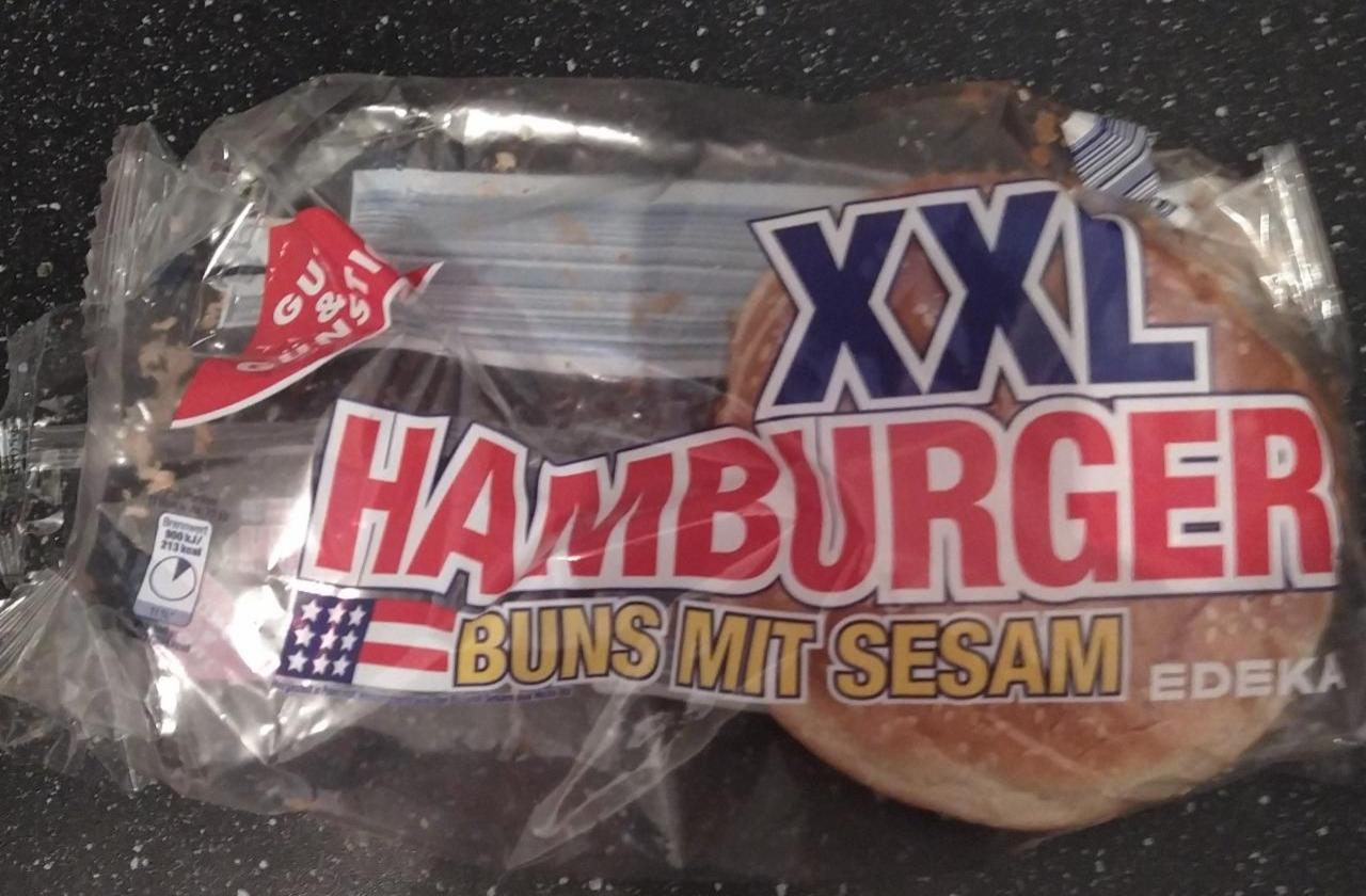 Fotografie - Hamburger buns mit sesam XXL