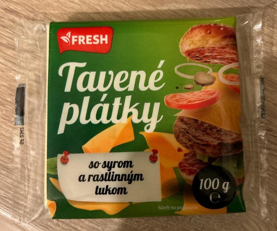 Fotografie - Tavené plátky so syrom a rastlinným tukom Fresh