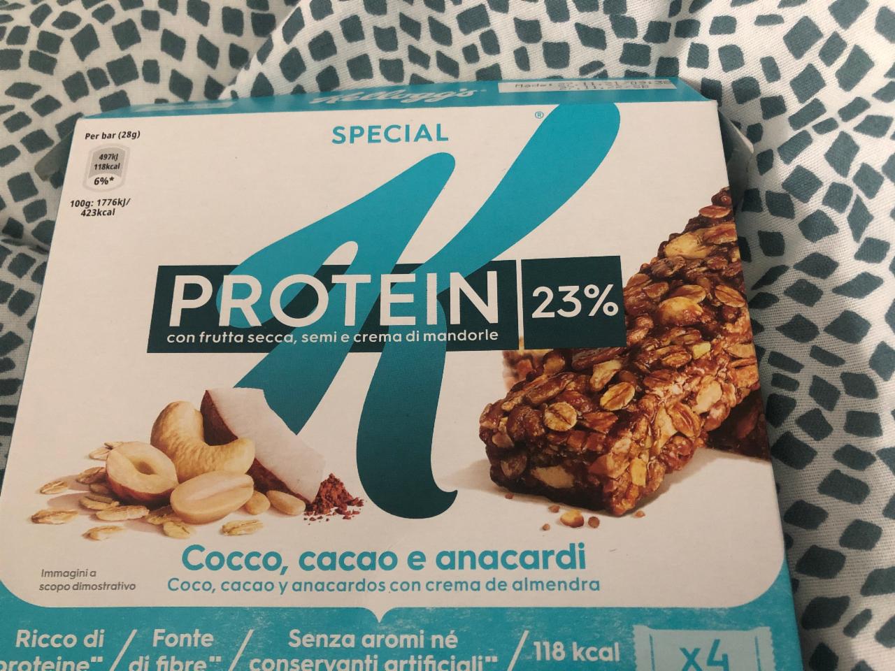 Fotografie - Protein choco-cocco bar