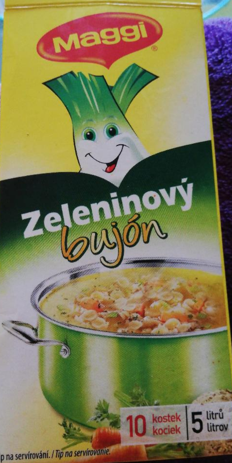 Fotografie - Zeleninový bujón Maggi