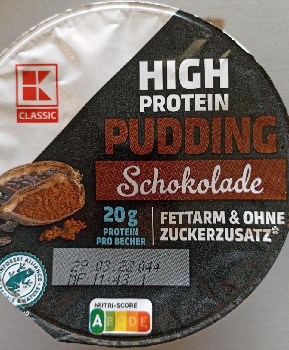 Fotografie - High protein Pudding Schokolade K-Classic