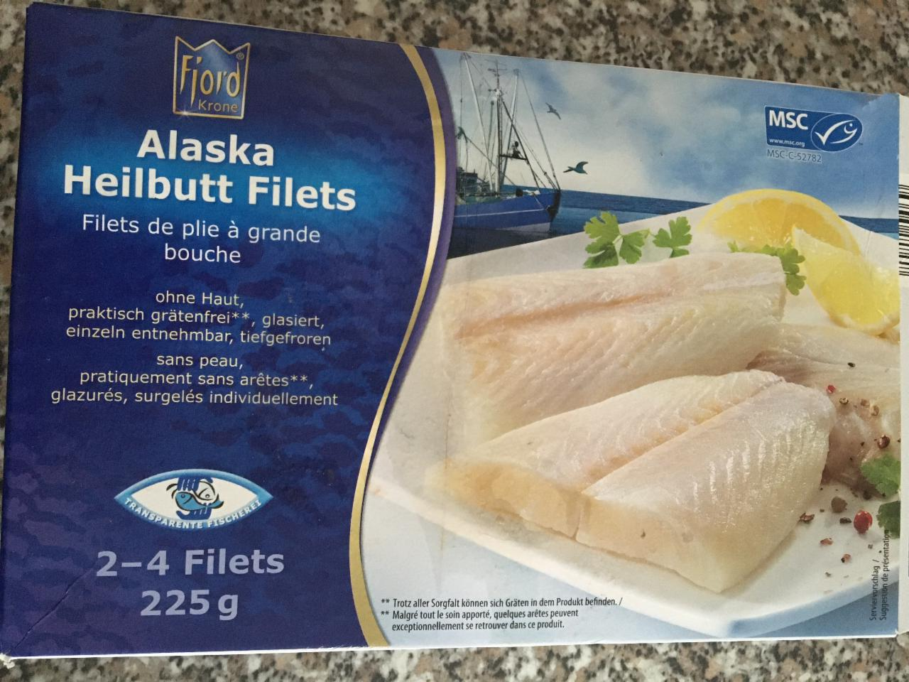 Fotografie - Alaska Heilbutt filets