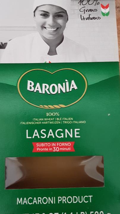 Fotografie - Lasagne Baronia