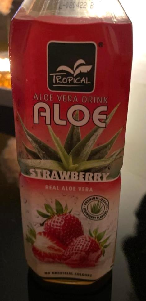 Fotografie - Aloe Vera Drink Strawberry Tropical