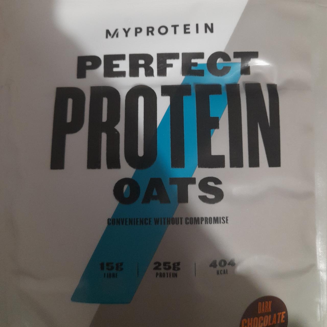 Fotografie - Perfect Protein Oats Dark chocolate orange Myprotein