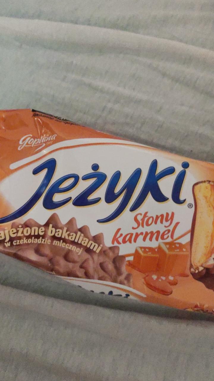 Fotografie - jezyki slaný karamel