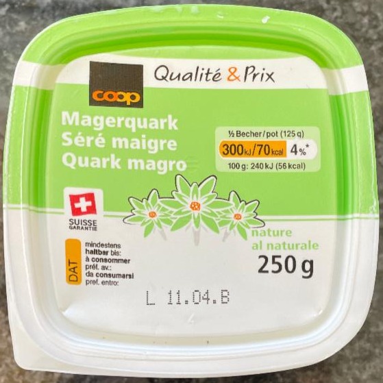 Fotografie - Magerquark Coop Qualité & Prix