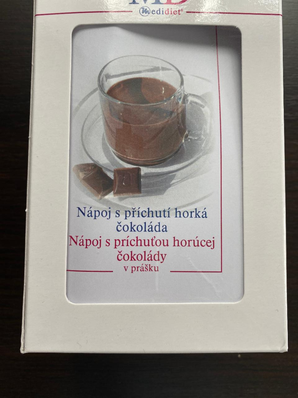 Fotografie - Nápoj s príchuťou horúcej čokolády v prášku