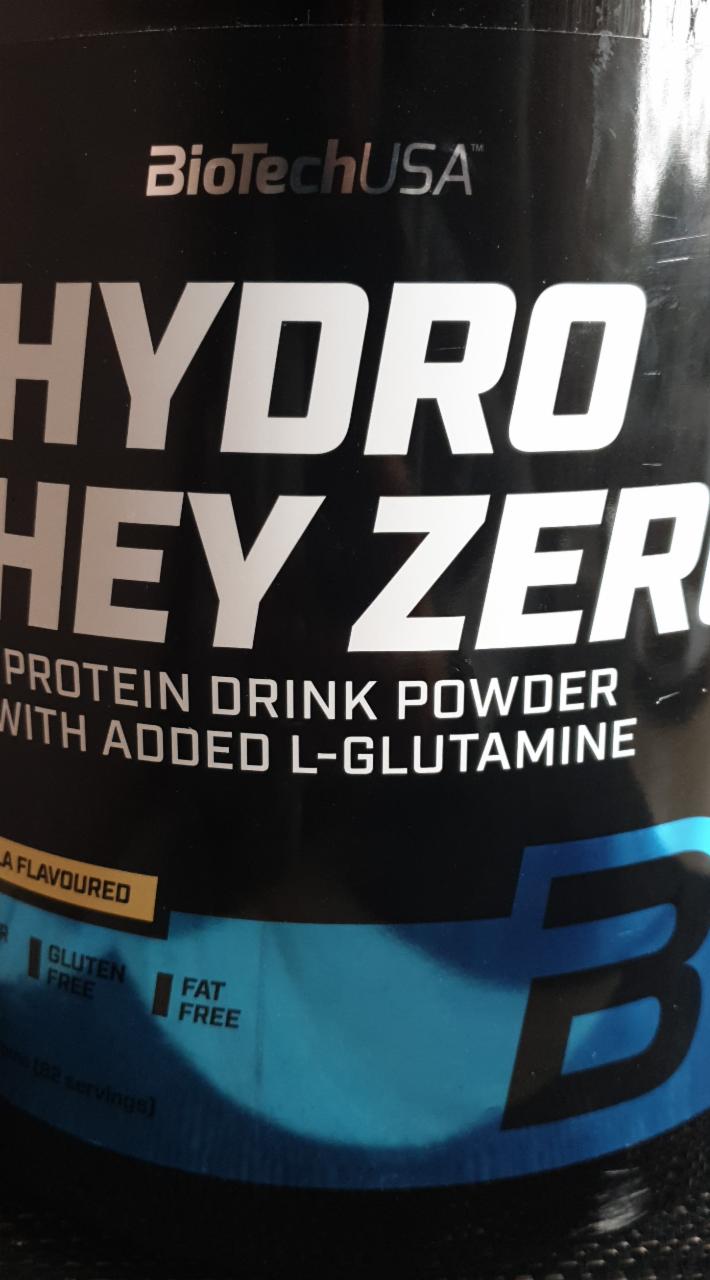 Fotografie - Hydro Whey Protein Zero Vanilla BioTechUSA