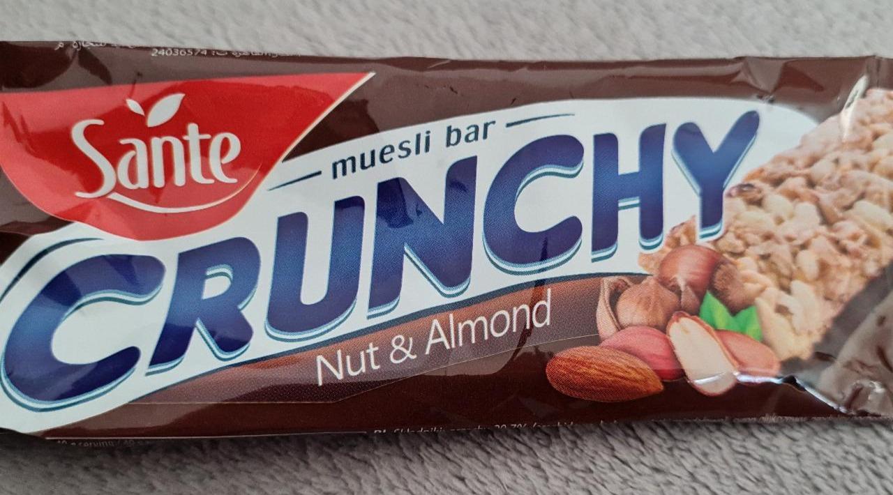 Fotografie - muesli bar Crunchy Nut & Almond Sante