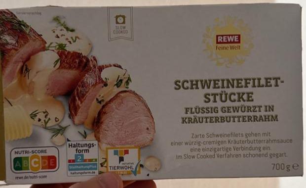 Fotografie - Schweinefilet-Stücke Rewe