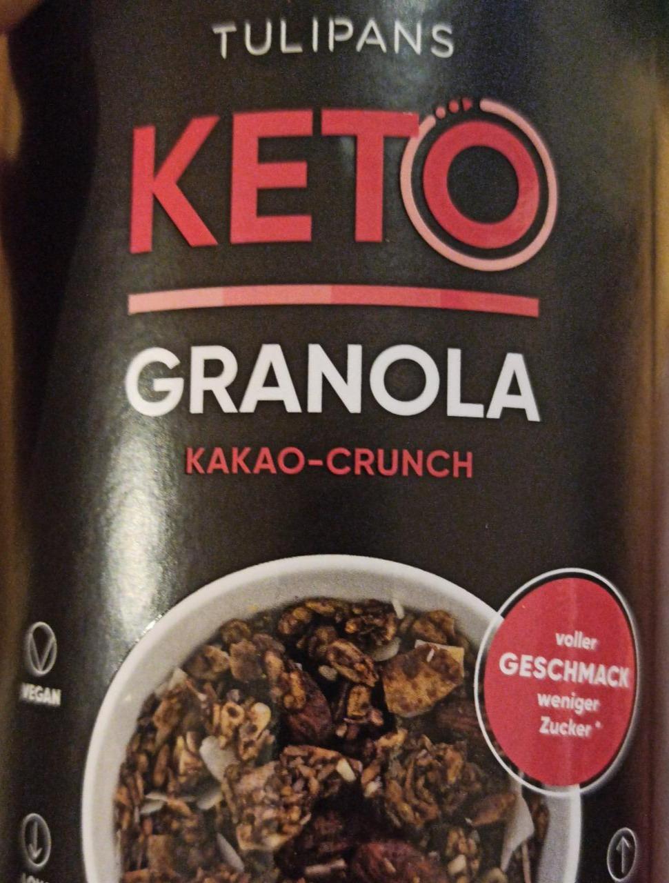 Fotografie - Keto Granola Kakao Crunch Tulipans