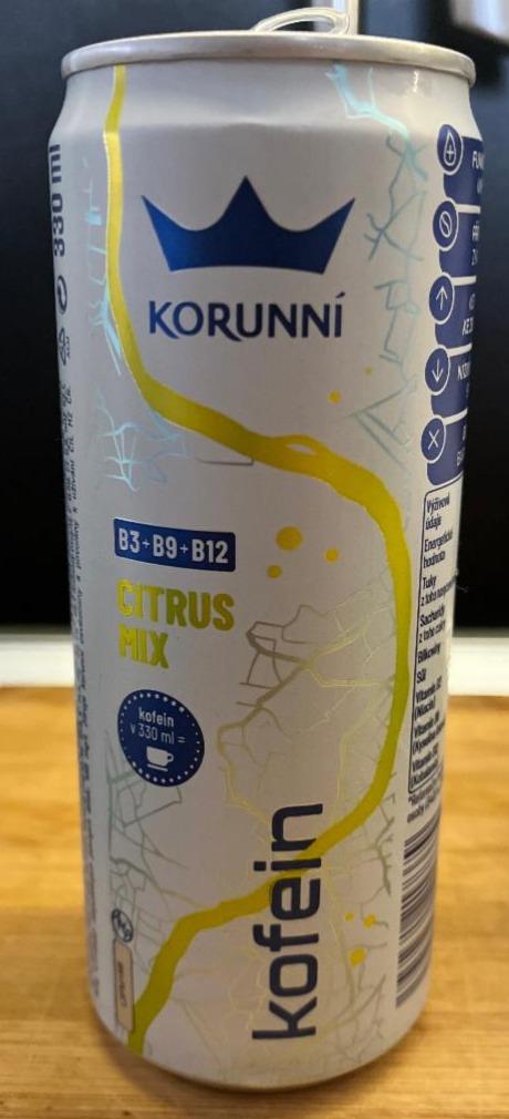 Fotografie - Citrus Mix Kofein Korunní