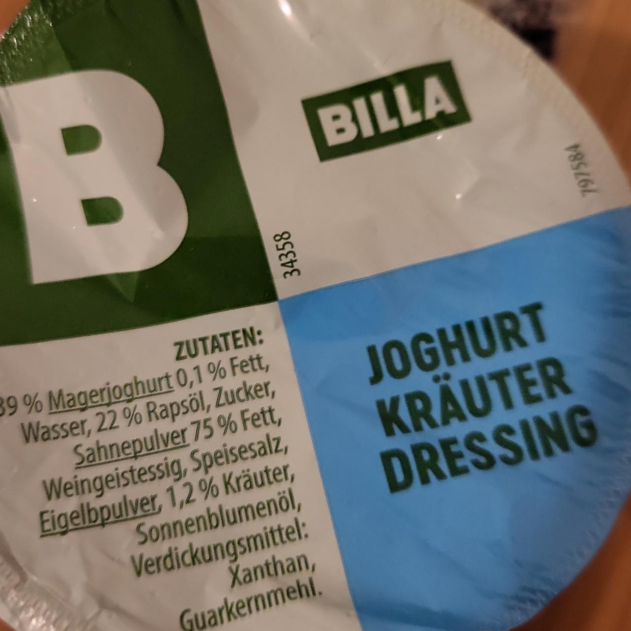 Fotografie - Joghurt Kräuter Dressing Billa