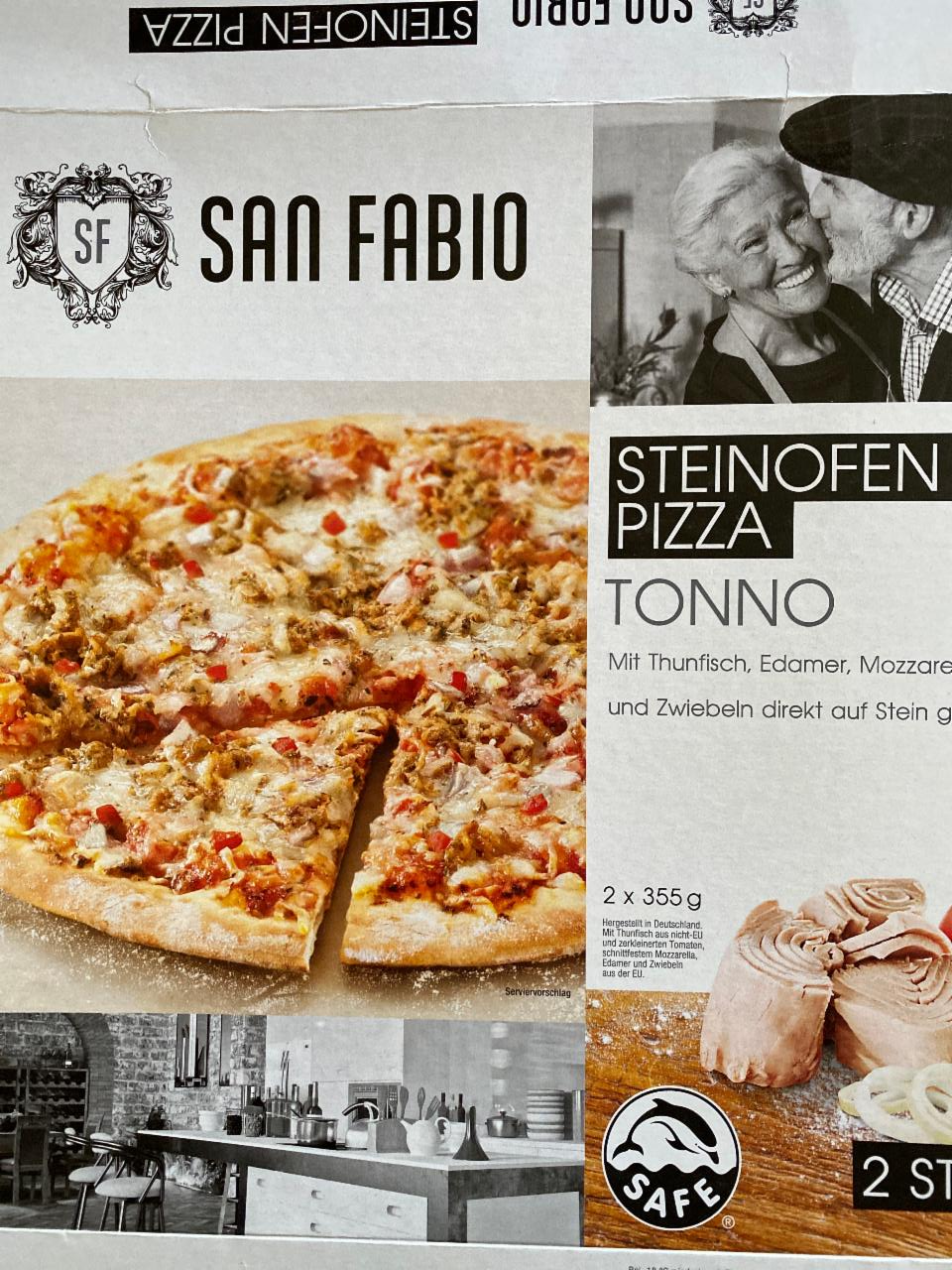 Fotografie - Steinofen Pizza Tonno San Fabio