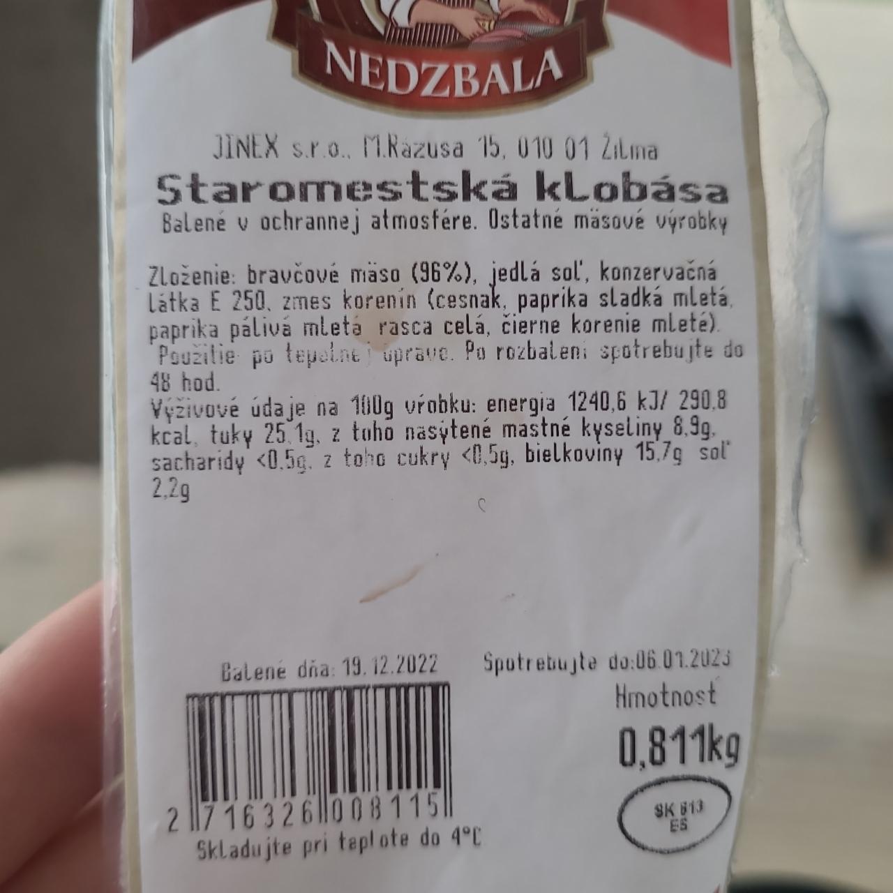 Fotografie - Staromestská Klobása Nedzbala