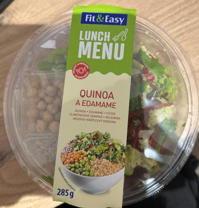 Fotografie - Lunch Menu Quinoa a Edamame Fit&Easy