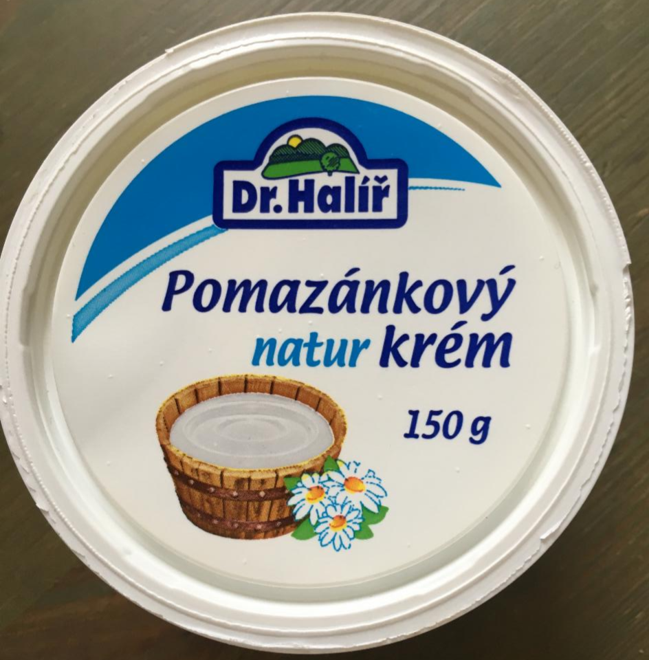 Fotografie - pomazánkový krém Dr. Halíř