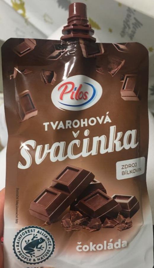Fotografie - tvarohová svačinka čokoláda Pilos tuk 5%