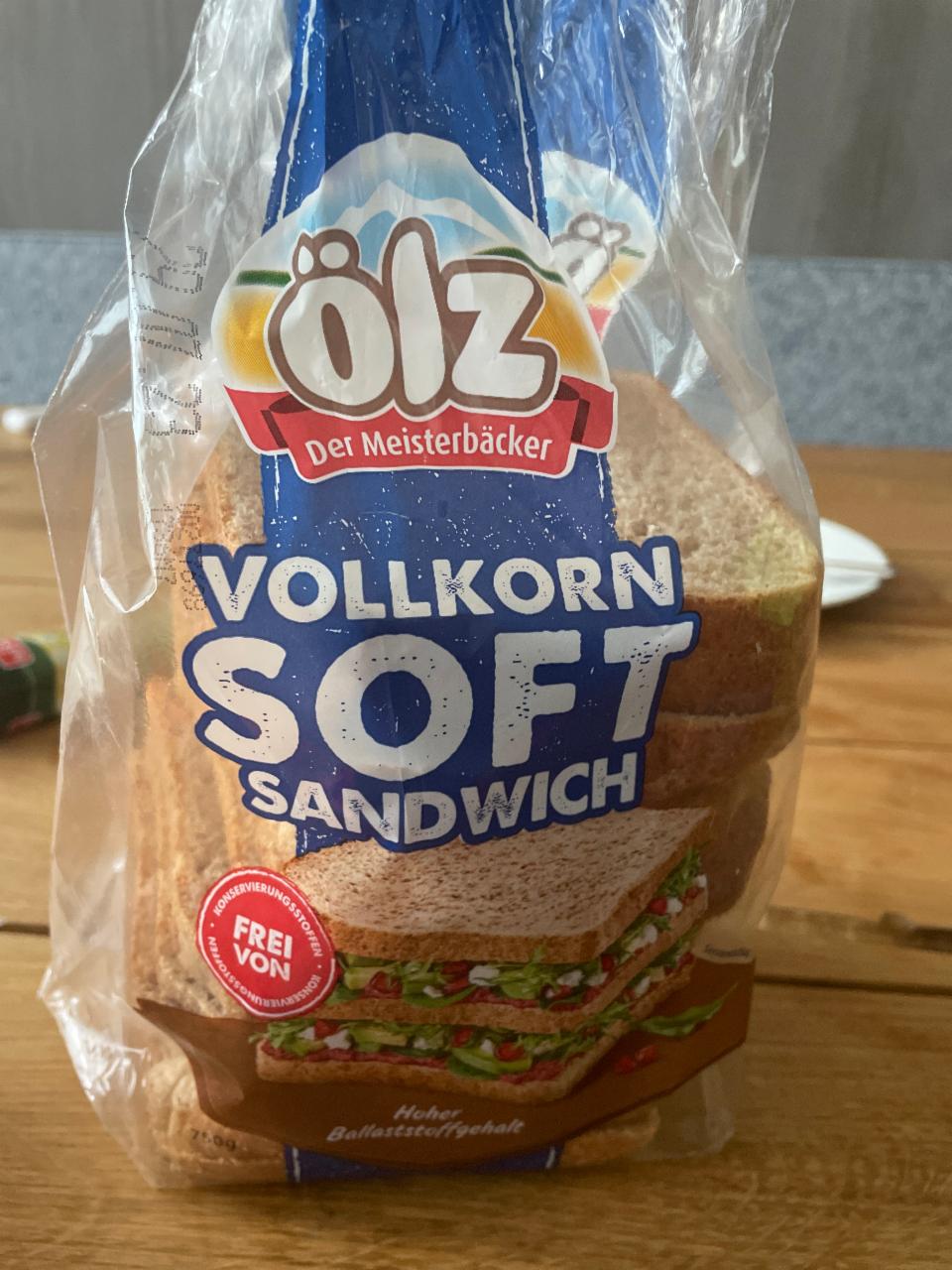 Fotografie - ölz vollkorn soft sandwich