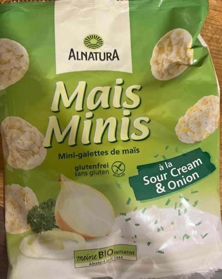 Fotografie - Alnatura Mais Minis Sour Cream&Onion