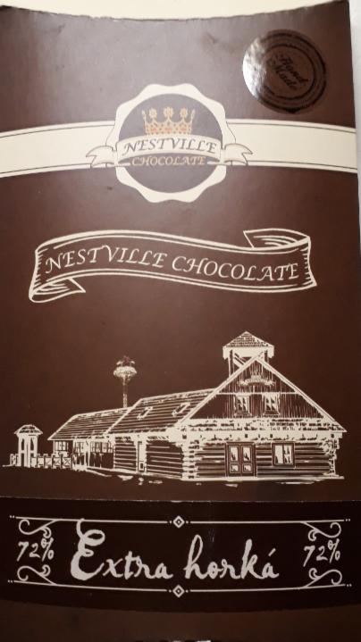 Fotografie - Nestville chocolate extra horká 72%