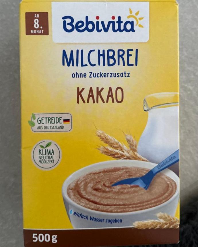 Fotografie - Milchbrei Kakao Bebivita