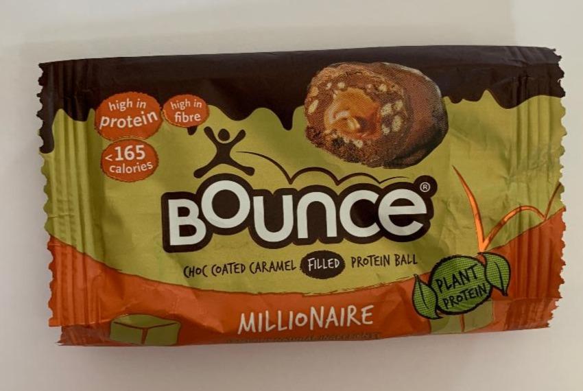 Fotografie - Bounce choc coated caramel filled Protein Ball Millionaire