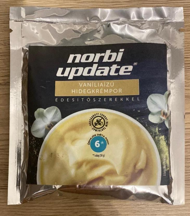 Fotografie - Norbi Update vanilkový prášok na prípravu studeného krému sladidlami (len prášok)