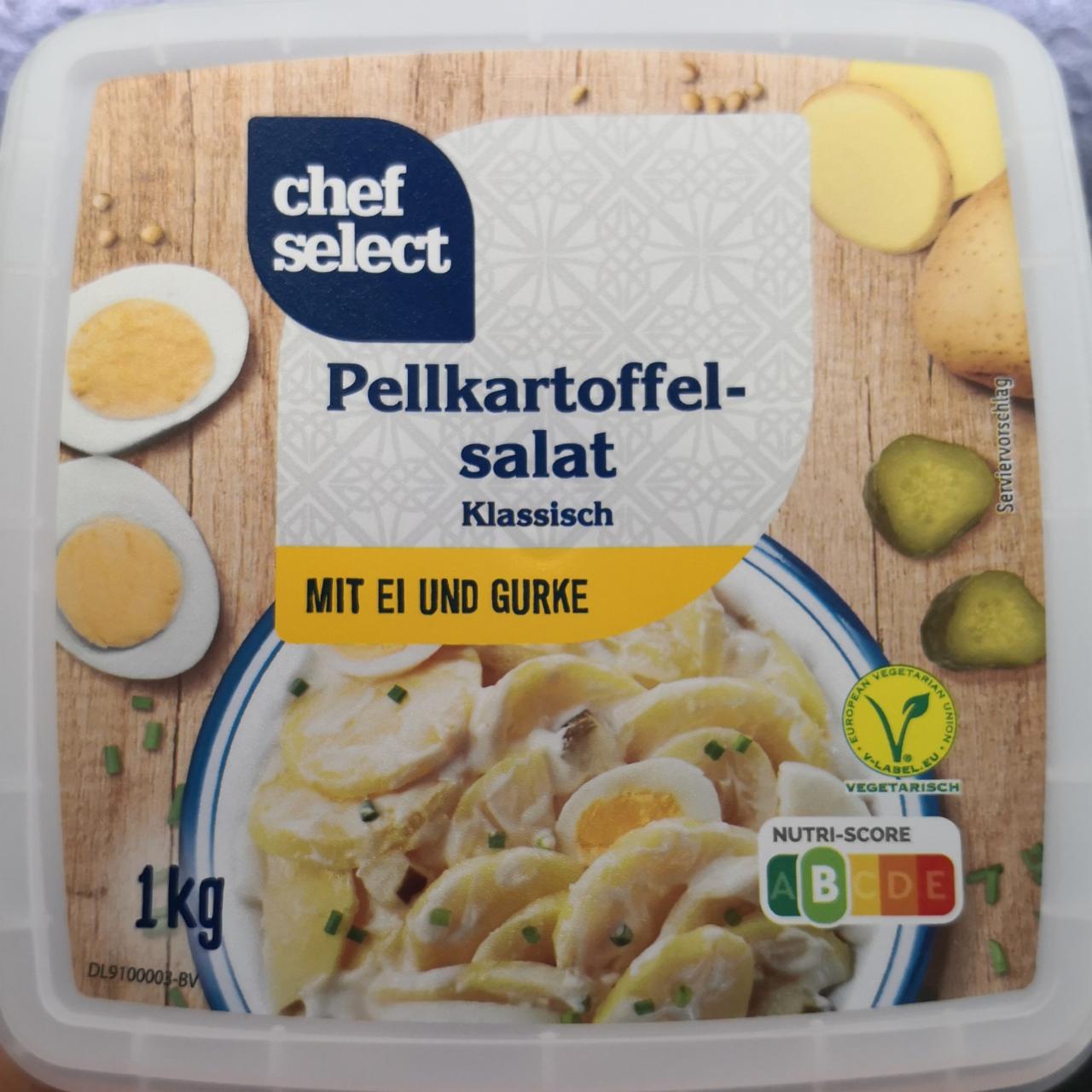 Fotografie - Pellkartoffelsalat Klassisch mit Ei und Gurke Chef Select
