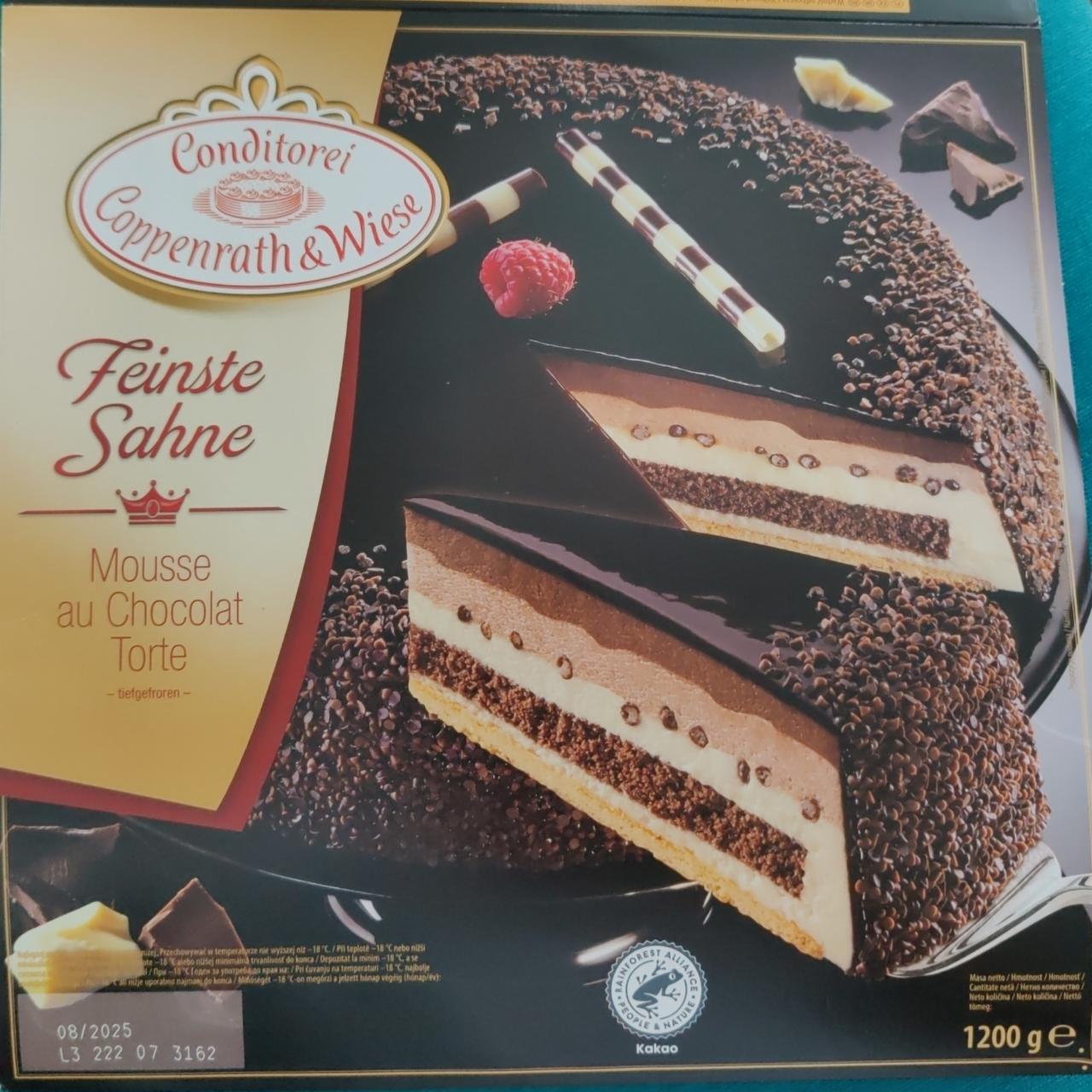 Fotografie - Feinste Sahne Mousse au Chocolat Torte Conditorei Coppenrath & Wiese