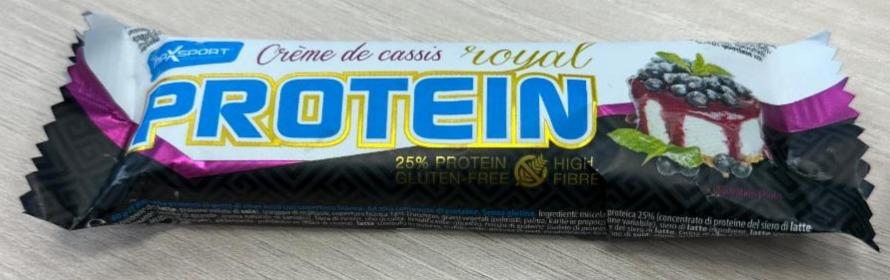 Fotografie - Royal Protein Bar Crème de Cassis Maxsport