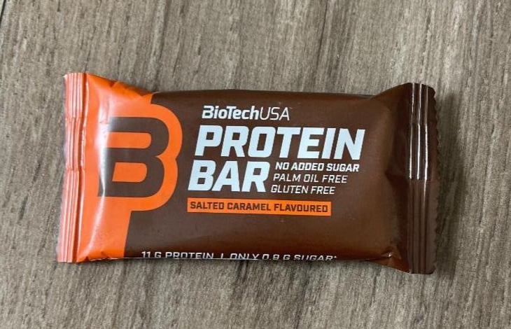 Fotografie - Protein Bar Salted Caramel BioTechUSA