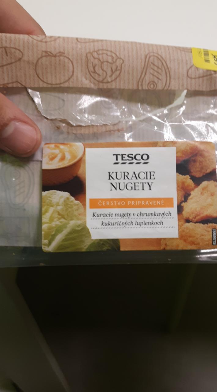 Fotografie - Kuracie nugety bageta Tesco