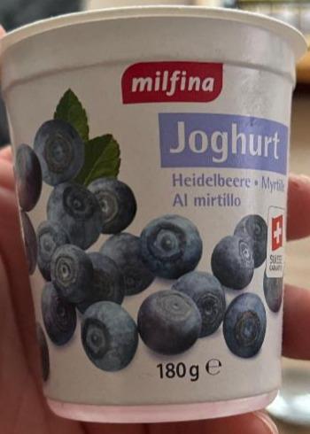 Fotografie - Joghurt Heidelbeere Milfina